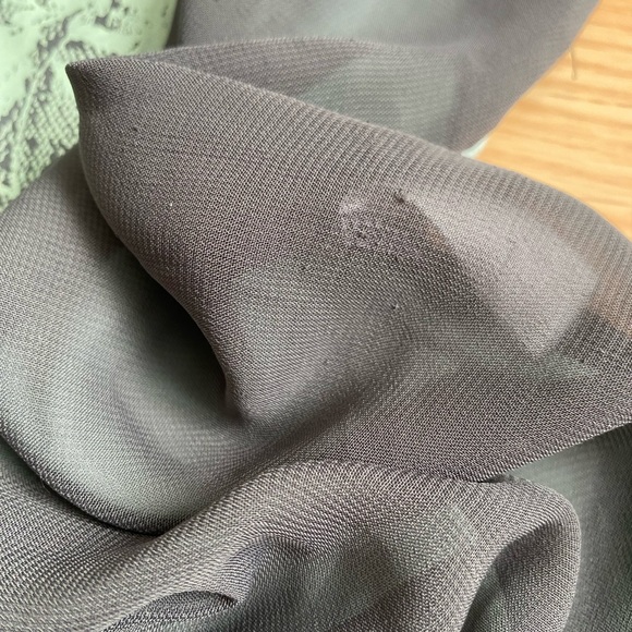 Women’s Black Sheer Tank with Turquoise Heart Print - Picture 5 of 8